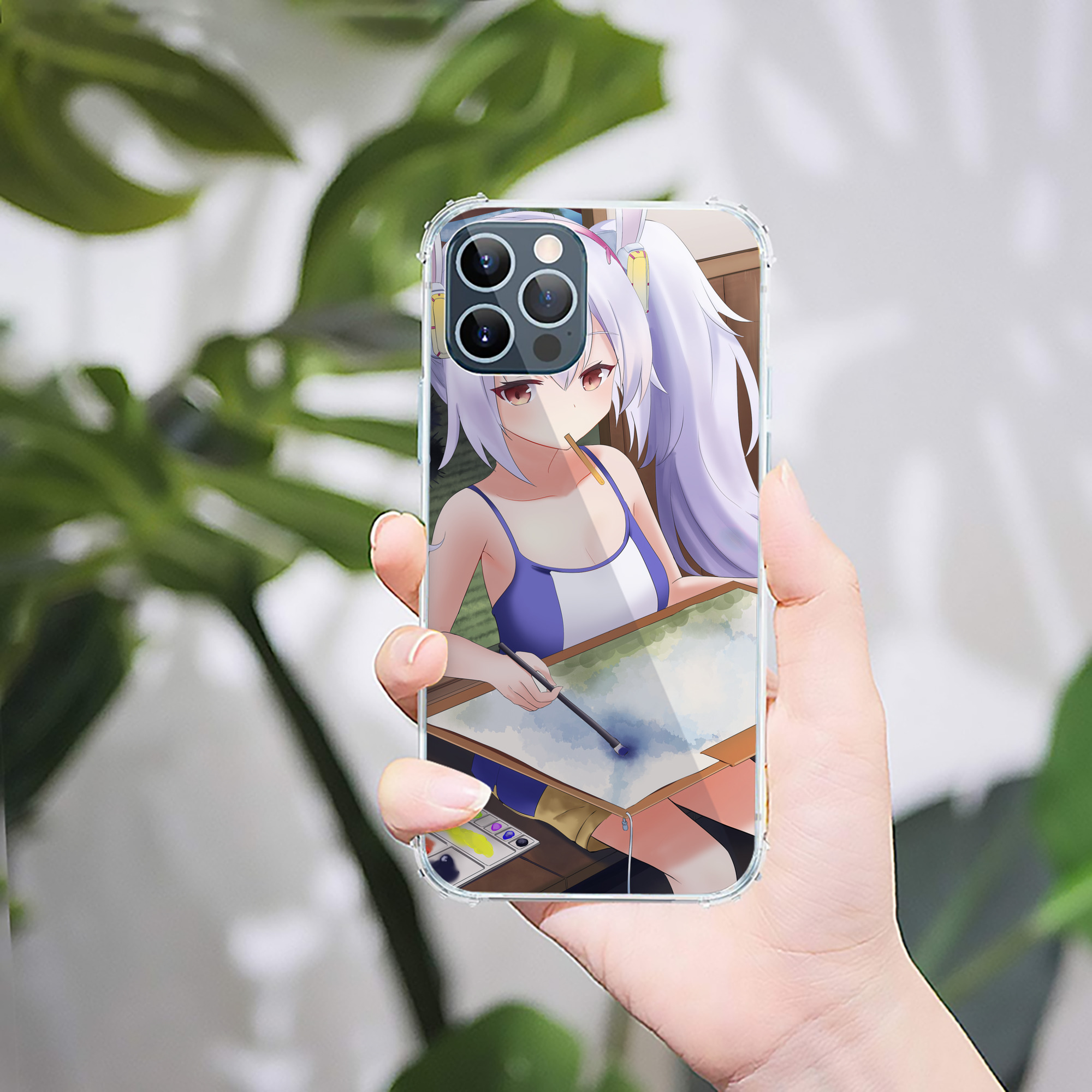（画像用） となりのトトロ 草壁メイ 草壁サツキ My Neighbor Totoro Satsuki Kusakabe Mei Kusakabe 【iPhone 12シリーズ対応】透明スマホケース（クリアソフトケース）